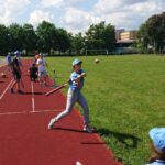 Włoszczowa. Uczniowie trenowali grę w baseball / Daniel Lenart / Radio Kielce