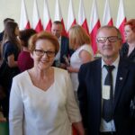 Jędrzejów. Premier Mateusz Morawiecki z wizytą w regionie świętokrzyskim. Na zdjęciu: posłanka PiS - Maria Zuba / Mateusz Kaczmarczyk / Radio Kielce