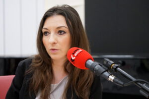 Studio Polityczne Radia Kielce. Ewelina Bień, PSL / Kamil Król / Radio Kielce