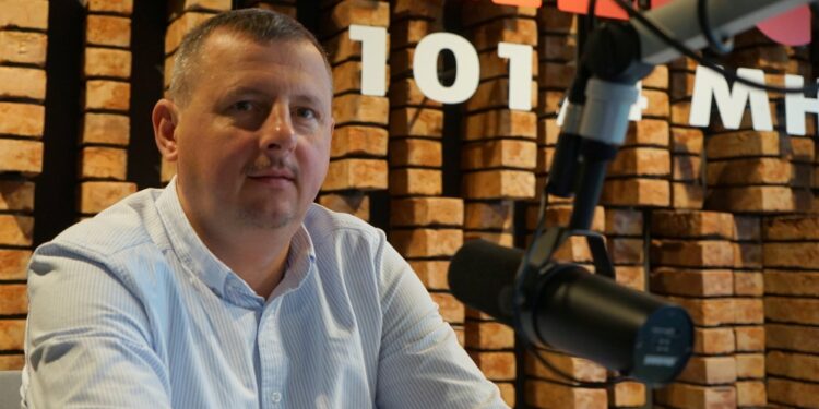 Artur Polakowski - właściciel spółek „Canea” i „Witamed” / Karol Żak / Radio Kielce