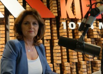 Małgorzata Kiebzak - dyrektor świętokrzyskiego oddziału Narodowego Funduszu Zdrowia / Karol Żak / Radio Kielce