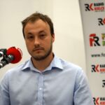 Kielce. Studio Polityczne. Na zdjęciu Maciej Kmita - PO / Karol Żak / Radio Kielce