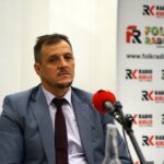 Kielce. Studio Polityczne. Na zdjęciu Jacek Toś - PiS / Karol Żak / Radio Kielce