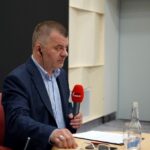 Kielce. Studio Polityczne. Na zdjęciu Radosław Podsiadły / Karol Żak / Radio Kielce