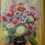 Wystawa obrazów Zofii Słapek i Andrzeja Bartczaka / Anna Głąb / Radio Kielce