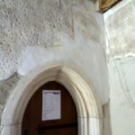 Wiślica. Prace konserwatorskie w sieni Domu Długosza / Kamil Włosowicz / Radio Kielce