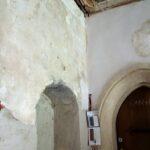 Wiślica. Prace konserwatorskie w sieni Domu Długosza / Kamil Włosowicz / Radio Kielce