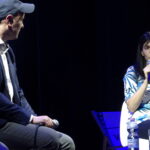 Aktor Adam Woronowicz spotkał się z mieszkańcami Sędziszowa / Ewa Pociejowska-Gawęda / Radio Kielce