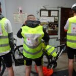 Włoszczowa. Uczniowie wzięli udział w charytatywnej akcji „Maturzyści pomagają kilometrami” / Ewa Pociejowska - Gawęda / Radio Kielce