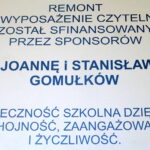 Otwarcie czytelni w I LO im. Mikołaja Reja w Jędrzejowie / Ewa Pociejowska-Gawęda / Radio Kielce