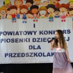 Łysaków. I Powiatowy Konkurs Piosenki Dziecięcej dla Przedszkolaków / Ewa Pociejowska - Gawęda / Radio Kielce