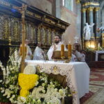 Procesja w Klasztorze Ojców Cystersów / Ewa Pociejowska-Gawęda / Radio Kielce