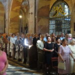 Procesja w Klasztorze Ojców Cystersów / Ewa Pociejowska-Gawęda / Radio Kielce