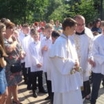 Procesja w Klasztorze Ojców Cystersów / Ewa Pociejowska-Gawęda / Radio Kielce