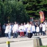 Procesja z kościoła Świętej Trójcy i Matki Bożej Łaskawej / Ewa Pociejowska-Gawęda / Radio Kielce