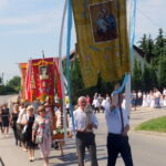 Procesja z kościoła Świętej Trójcy i Matki Bożej Łaskawej / Ewa Pociejowska-Gawęda / Radio Kielce