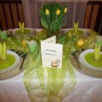 Sandomierz. Wystawa przedstawiająca aranżacje stołów / Grażyna Szlęzak - Wójcik / Radio Kielce