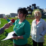 18.04.2018 Kielce. Program Interwencja Radia Kielce. Mieszkańcy ulicy Naruszewicza w Kielcach chcą, by zamontowano tam próg zwalniający / Piotr Michalski / Radio Kielce