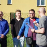 18.04.2018 Kielce. Program Interwencja Radia Kielce. Mieszkańcy ulicy Naruszewicza w Kielcach chcą, by zamontowano tam próg zwalniający / Piotr Michalski / Radio Kielce