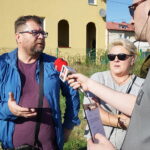 18.04.2018 Kielce. Program Interwencja Radia Kielce. Mieszkańcy ulicy Naruszewicza w Kielcach chcą, by zamontowano tam próg zwalniający / Piotr Michalski / Radio Kielce