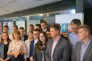 Spotkanie Młodzieżowego Sejmiku Województwa Świętokrzyskiego / Michał Kita / Radio Kielce