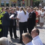 Procesja z kościoła Wniebowzięcia NMP we Włoszczowie / Mateusz Kaczmarczyk / Radio Kielce