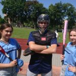 Włoszczowa. Uczniowie trenowali grę w baseball / Daniel Lenart / Radio Kielce