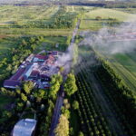 21.05.2018 Chmielnik. Pożar masarni / Jarosław Kubalski / Radio Kielce