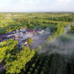 21.05.2018 Chmielnik. Pożar masarni / Jarosław Kubalski / Radio Kielce