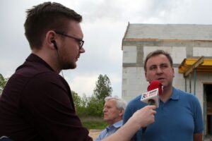 "Interwencja" - program Radia Kielce i TVP3 Kielce. Mieszkańcy narzekają na uciążliwy remont ulicy Łopuszniańskiej / Piotr Michalski / Radio Kielce