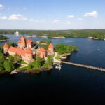 10.05.2018 Troki ( Litwa). Widok na zamek / Jarosław Kubalski / Radio Kielce