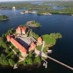 10.05.2018 Troki ( Litwa). Widok na zamek / Jarosław Kubalski / Radio Kielce