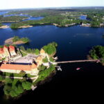 10.05.2018 Troki ( Litwa). Widok na zamek / Jarosław Kubalski / Radio Kielce