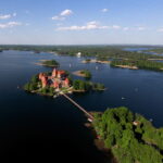 10.05.2018 Troki ( Litwa). Widok na zamek / Jarosław Kubalski / Radio Kielce
