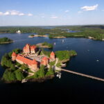 10.05.2018 Troki ( Litwa). Widok na zamek / Jarosław Kubalski / Radio Kielce