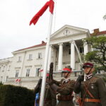 02.05.2018 Kielce. Dzień Flagi. Uroczystości na Rynku / Jarosław Kubalski / Radio Kielce