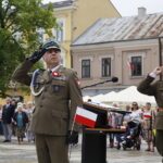 02.05.2018 Kielce. Dzień Flagi. Uroczystości na Rynku / Jarosław Kubalski / Radio Kielce