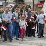 02.05.2018 Kielce. Dzień Flagi. Uroczystości na Rynku / Jarosław Kubalski / Radio Kielce