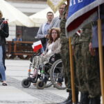 02.05.2018 Kielce. Dzień Flagi. Uroczystości na Rynku / Jarosław Kubalski / Radio Kielce