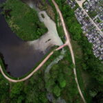 02.05.2018 Kielce. Zanieczyszczona rzeka Silnica przed zalewem / Jarosław Kubalski / Radio Kielce