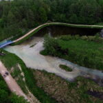 02.05.2018 Kielce. Zanieczyszczona rzeka Silnica przed zalewem / Jarosław Kubalski / Radio Kielce