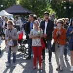 05.05.2018 Włoszczowa. Marszałek Senatu Stanisław Karczewski spotkał się z mieszkańcami miasta / Jarosław Kubalski / Radio Kielce