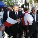 05.05.2018 Włoszczowa. Marszałek Senatu Stanisław Karczewski spotkał się z mieszkańcami miasta / Jarosław Kubalski / Radio Kielce