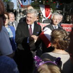 05.05.2018 Włoszczowa. Marszałek Senatu Stanisław Karczewski spotkał się z mieszkańcami miasta / Jarosław Kubalski / Radio Kielce