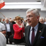 05.05.2018 Włoszczowa. Marszałek Senatu Stanisław Karczewski spotkał się z mieszkańcami miasta / Jarosław Kubalski / Radio Kielce