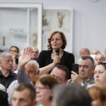 05.05.2018 Włoszczowa. Marszałek Senatu Stanisław Karczewski spotkał się z mieszkańcami miasta / Jarosław Kubalski / Radio Kielce