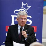 05.05.2018 Włoszczowa. Marszałek Senatu Stanisław Karczewski spotkał się z mieszkańcami miasta / Jarosław Kubalski / Radio Kielce