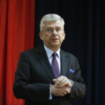 05.05.2018 Stadnicka Wola. Marszałek Senatu Stanisław Karczewski podczas spotkania z mieszkańcami / Jarosław Kubalski / Radio Kielce