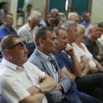 05.05.2018 Stadnicka Wola. Marszałek Senatu Stanisław Karczewski podczas spotkania z mieszkańcami / Jarosław Kubalski / Radio Kielce