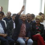 05.05.2018 Stadnicka Wola. Marszałek Senatu Stanisław Karczewski podczas spotkania z mieszkańcami / Jarosław Kubalski / Radio Kielce